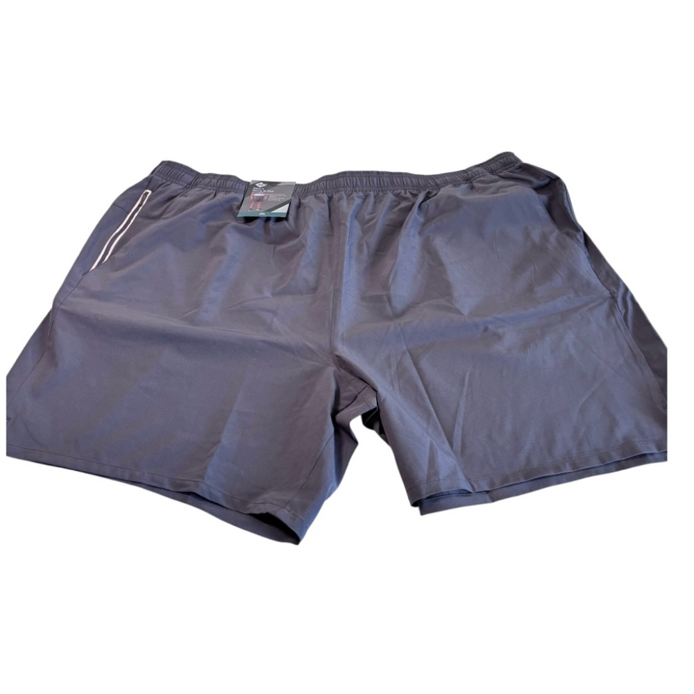 Member's Mark Men's Shorts, Work It Out Active Short, Zip Pockets  XXXL Black